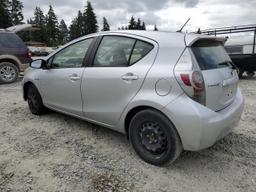 TOYOTA PRIUS C 2012 silver  hybrid engine JTDKDTB3XC1517777 photo #3