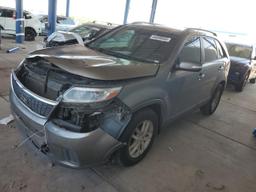 KIA SORENTO LX 2014 gray  gas 5XYKT4A77EG424909 photo #2