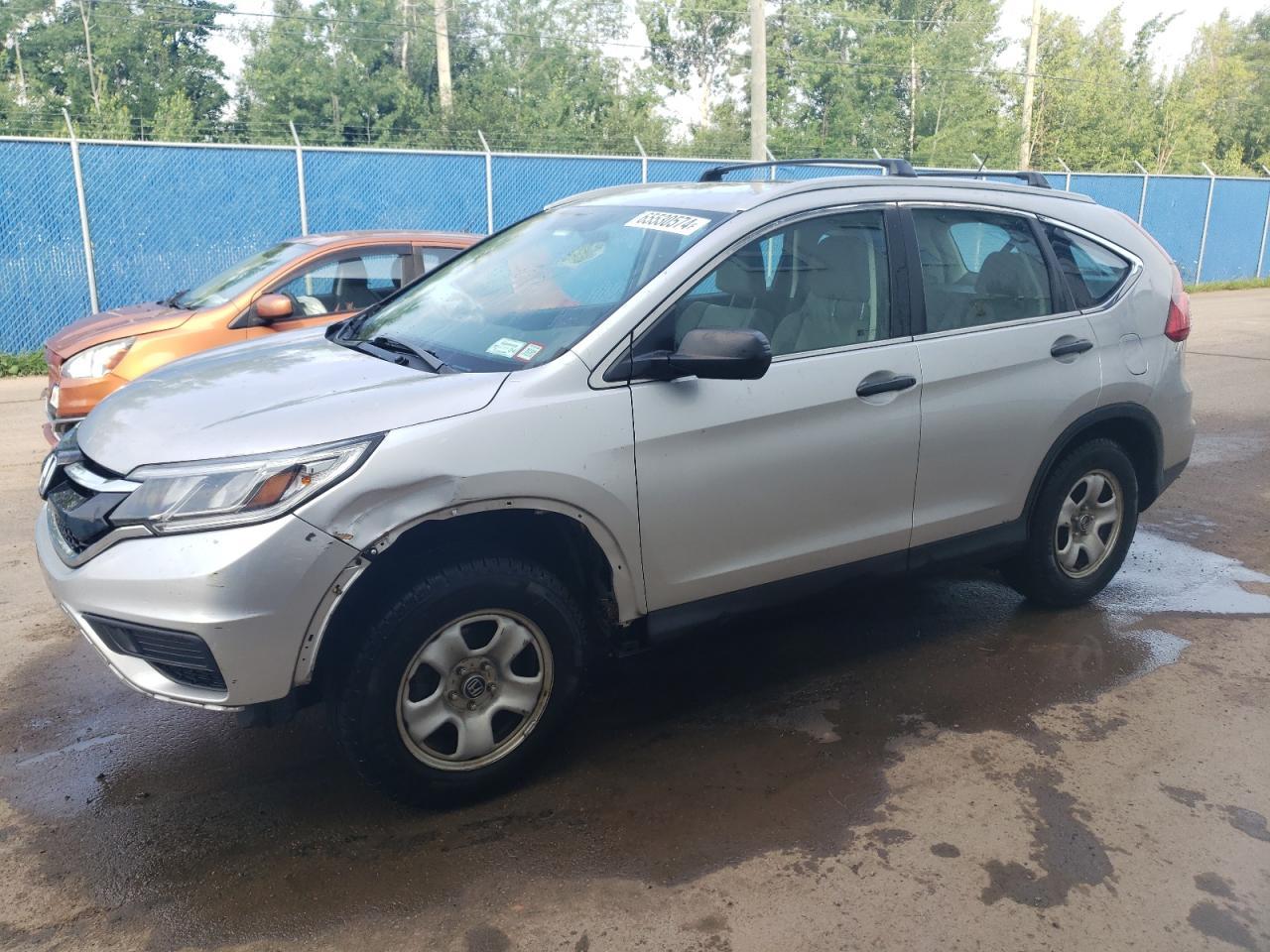 HONDA CR-V LX 2016 silver 4dr spor gas 5J6RM4H3XGL132297 photo #1