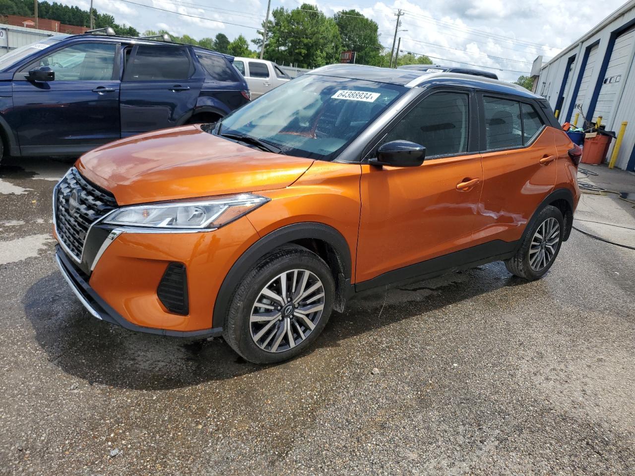 NISSAN KICKS SV 2024 orange  gas 3N1CP5CV8RL521709 photo #1