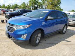 CHEVROLET EQUINOX LS 2019 blue  gas 3GNAXHEV3KS555319 photo #2