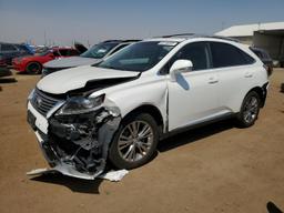 LEXUS RX 450 2013 white  hybrid engine JTJBC1BA0D2052814 photo #2