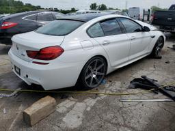 BMW M6 GRAN CO 2014 white  gas WBS6C9C50ED466761 photo #4