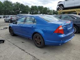 FORD FUSION SE 2011 blue sedan 4d gas 3FAHP0HA8BR315150 photo #3