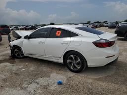 HONDA INSIGHT EX 2019 white  hybrid engine 19XZE4F55KE014506 photo #3