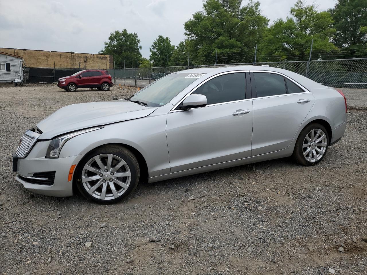 CADILLAC ATS 2017 silver  gas 1G6AA5RX3H0146602 photo #1