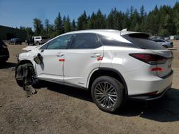 LEXUS RX 450H 2022 white  hybrid engine 2T2JGMDAXNC087201 photo #3