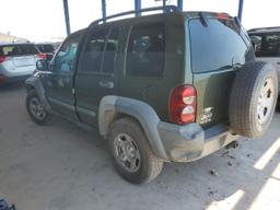 JEEP LIBERTY SP 2007 green  gas 1J4GL48K27W694081 photo #3