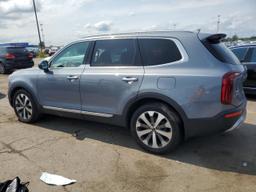 KIA TELLURIDE 2020 silver  gas 5XYP6DHC8LG007151 photo #3