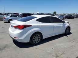 HYUNDAI ELANTRA SE 2015 white  gas 5NPDH4AE3FH562207 photo #4