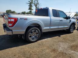 FORD F150 SUPER 2022 silver  gas 1FTEX1CP7NKD41732 photo #4