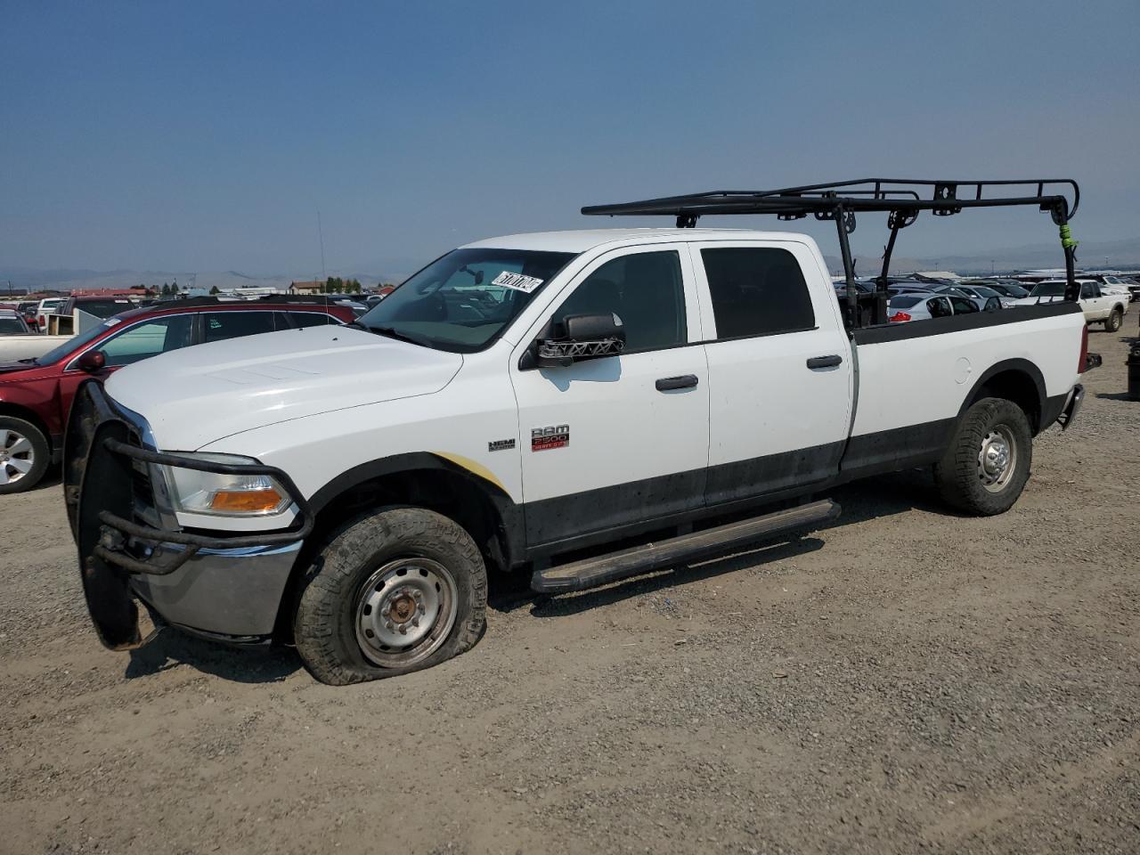 DODGE RAM 2500 S 2012 white  gas 3C6TD5HT2CG196026 photo #1