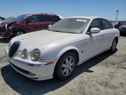 JAGUAR S-TYPE 2003 white  gas SAJEA01T53FM75786 photo #2