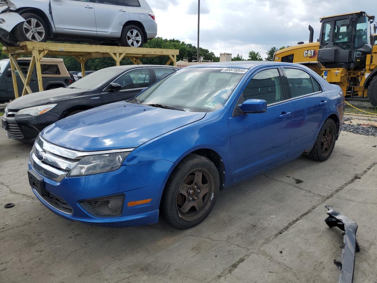 FORD FUSION SE 2011 blue sedan 4d gas 3FAHP0HA8BR315150 photo #1