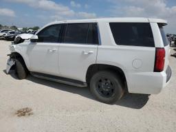 CHEVROLET TAHOE POLI 2020 white  gas 1GNLCDEC1LR245525 photo #3