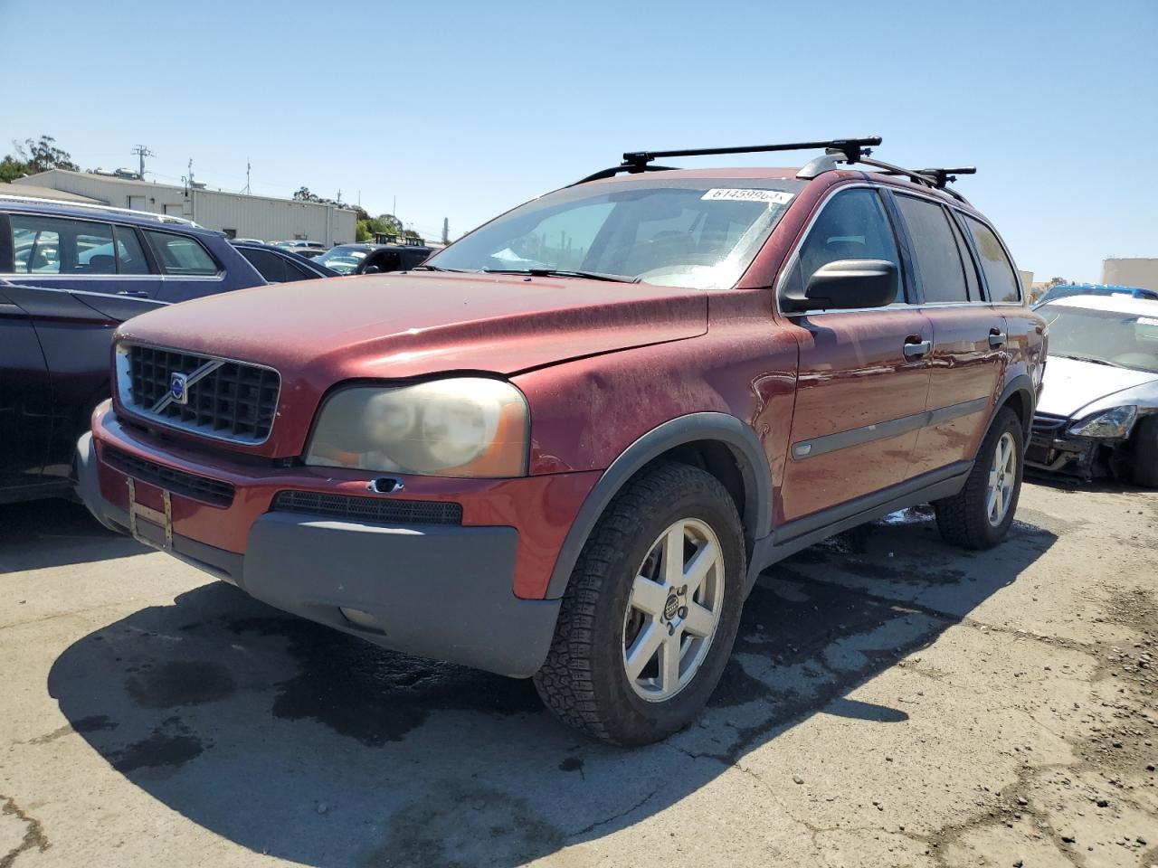 VOLVO XC90 2005 red  gas YV1CZ592851213469 photo #1