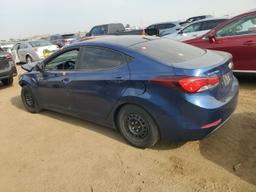 HYUNDAI ELANTRA SE 2016 blue  gas 5NPDH4AE0GH680913 photo #3