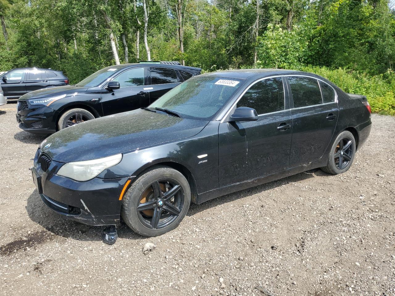 BMW 528 XI 2010 black sedan 4d gas WBANV1C56AC444162 photo #1