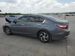 HONDA ACCORD LX 2017 gray  gas 1HGCR2F31HA212266 photo #3