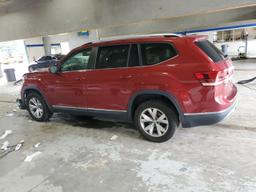 VOLKSWAGEN ATLAS SEL 2018 red  gas 1V2MR2CA1JC526465 photo #3