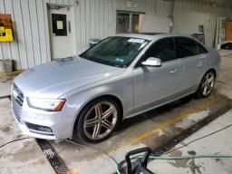 AUDI S4 PREMIUM 2015 silver sedan 4d gas WAUBGAFL1FA113533 photo #2