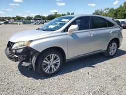 LEXUS RX 450 2010 silver  hybrid engine JTJZB1BA3A2004270 photo #2