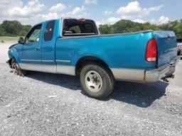 FORD F150 1998 blue  gas 1FTZX1765WNB44822 photo #3