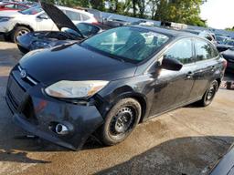 FORD FOCUS SE 2012 black sedan 4d gas 1FAHP3F21CL121377 photo #2