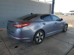 KIA OPTIMA HYB 2012 charcoal  hybrid engine KNAGM4AD8C5019704 photo #4