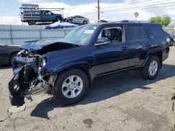 TOYOTA 4RUNNER SR 2021 blue  gas JTEFU5JR6M5241381 photo #2