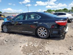 LEXUS LS 460 2009 black sedan 4d gas JTHCL46F295004590 photo #3