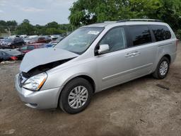 KIA SEDONA LX 2012 silver  gas KNDMG4C72C6449856 photo #2