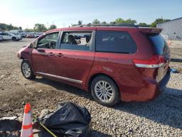 TOYOTA SIENNA XLE 2011 burgundy  gas 5TDYK3DC4BS101948 photo #3