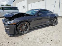 FORD MUSTANG GT 2022 black  gas 1FA6P8CFXN5136639 photo #2