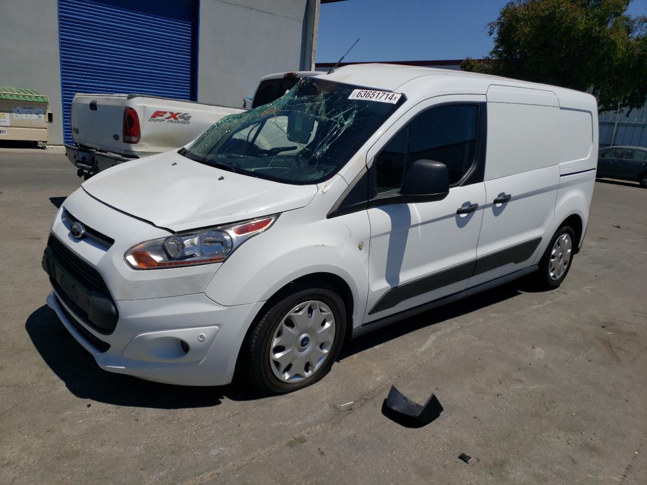 FORD TRANSIT CO 2016 white cargo va gas NM0LE7F73G1284091 photo #1