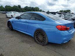 BMW M4 2015 blue  gas WBS3R9C57FK332148 photo #3