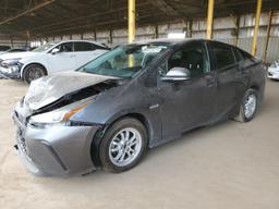 TOYOTA PRIUS NIGH 2022 gray  hybrid engine JTDKAMFU5N3174496 photo #2