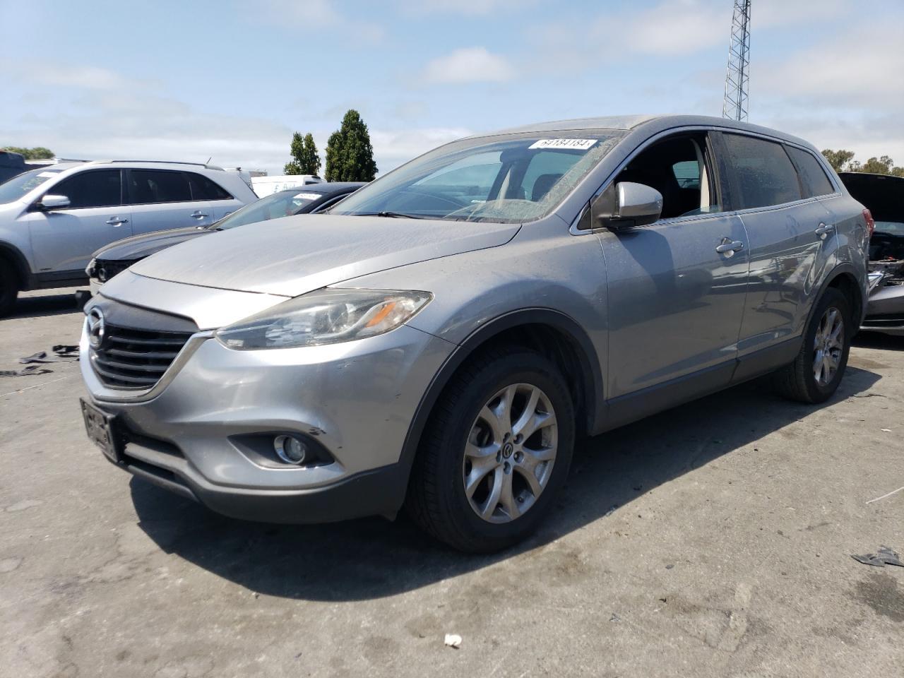 MAZDA CX-9 TOURI 2014 silver  gas JM3TB3CV3E0438543 photo #1