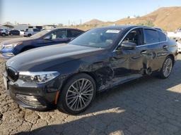 BMW 530 I 2018 black  gas WBAJA5C50JWA37151 photo #2