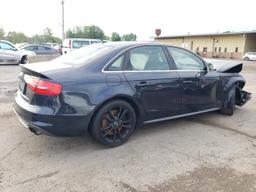 AUDI S4 PREMIUM 2013 blue  gas WAUBGAFL2DA221785 photo #4