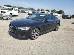 AUDI A6 PREMIUM 2013 black  gas WAUGFAFC5DN078543 photo #2