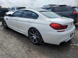 BMW M6 GRAN CO 2014 white  gas WBS6C9C50ED466761 photo #3