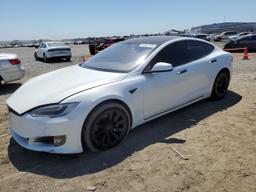 TESLA MODEL S 2017 white  electric 5YJSA1E20HF196024 photo #2