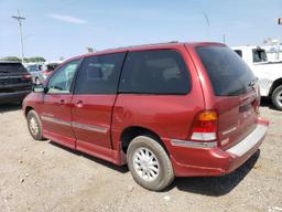 FORD WINDSTAR S 1999 red extended gas 2FMZA5244XBC12826 photo #3