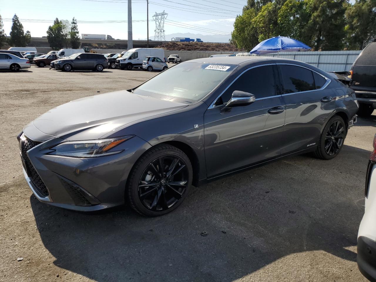 LEXUS ES 300H BA 2022 gray  hybrid engine 58AGA1C12NU021426 photo #1