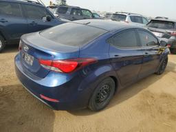 HYUNDAI ELANTRA SE 2016 blue  gas 5NPDH4AE0GH680913 photo #4