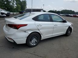 HYUNDAI ACCENT SE 2019 white  gas 3KPC24A3XKE063978 photo #4