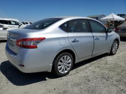 NISSAN SENTRA S 2015 silver sedan 4d gas 3N1AB7AP8FY364185 photo #4