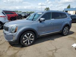 KIA TELLURIDE 2020 silver  gas 5XYP6DHC8LG007151 photo #2