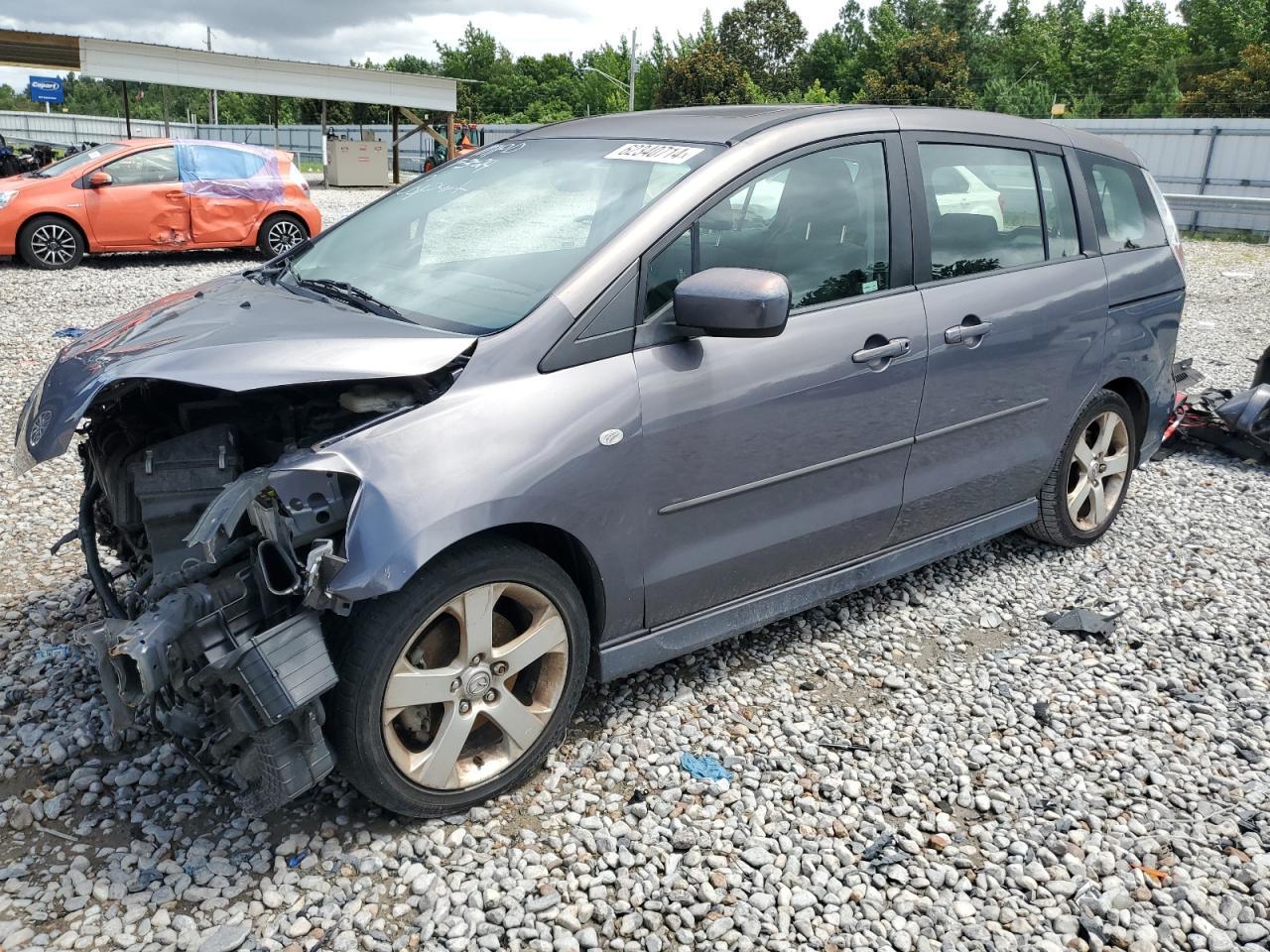 MAZDA 5 2007 charcoal  gas JM1CR293870133546 photo #1